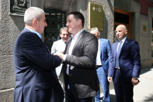 Ministar Branko Ružić u obilasku Gradske uprave i na sastanku sa gradonačelnikom Subotice