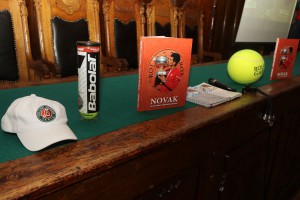 Promocija foto monografije "Roland Garos – Ostvaren teniski san", autora Jovana Mirčeskog