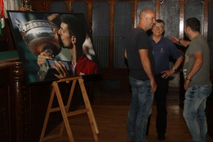 Promocija foto monografije "Roland Garos – Ostvaren teniski san", autora Jovana Mirčeskog