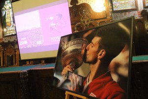 Promocija foto monografije "Roland Garos – Ostvaren teniski san", autora Jovana Mirčeskog