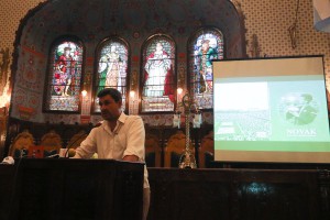 Promocija foto monografije "Roland Garos – Ostvaren teniski san", autora Jovana Mirčeskog