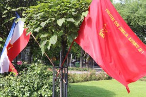 Polaganje venaca povodom Dana borca