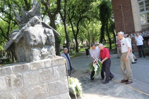 Polaganje venaca povodom Dana borca