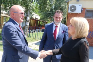 Ministarka Slavica Đukić Dejanović u poseti Predškolskoj ustanovi "Naša radost"
