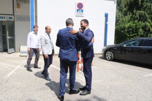 Ministar sporta i omladine u obilasku Hale sportova i Gradskog stadiona