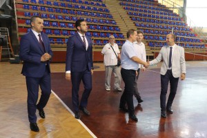 Ministar sporta i omladine u obilasku Hale sportova i Gradskog stadiona