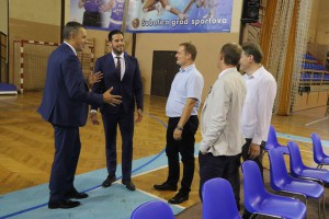 Ministar sporta i omladine u obilasku Hale sportova i Gradskog stadiona