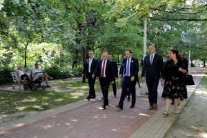 Ministar Rasim Ljajić u obilasku Palića