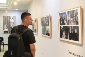 25. FEF - Milena Dravić - otvaranje izložbe