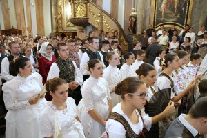 Dužijanca 2018 - ispraćaj bandaša i bandašice, euharistijsko slavlje