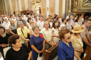 Dužijanca 2018 - ispraćaj bandaša i bandašice, euharistijsko slavlje