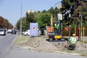Obeležavanje početka radova na širenju gasovodne mreže od Pionira do Nove Opštine