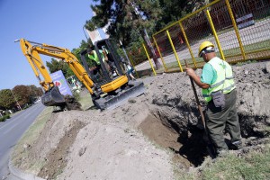 Obeležavanje početka radova na širenju gasovodne mreže od Pionira do Nove Opštine
