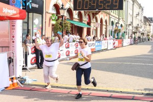 2. Subotički polumaraton - ulazak na cilj