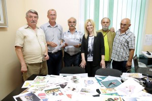 Zasedanje žirija u konkursu akcije "Dani savremene srpske karikature"