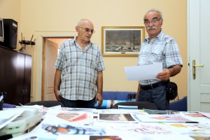 Zasedanje žirija u konkursu akcije "Dani savremene srpske karikature"