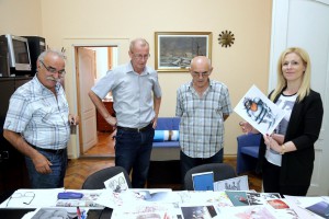 Zasedanje žirija u konkursu akcije "Dani savremene srpske karikature"