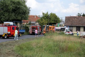 Udes kamiona i autobusa u Bajnatskoj ulici