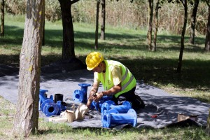 Obilazak radova na vodovodnoj mreži u Nosi i biciklističke staze na Paliću