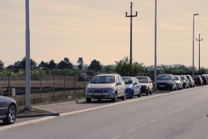 Novoizgrađena parking mesta u Privrednoj zoni MB