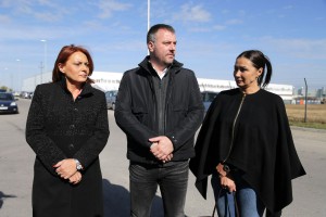 Novoizgrađena parking mesta u Privrednoj zoni MB