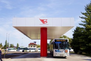 Novoizgrađena pumpna stanica za snabdevanje autobusa Subotica transa