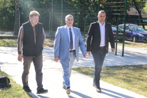 Obilazak rekonstruisanog sportskog kompleksa na Paliću