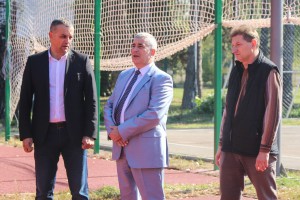 Obilazak rekonstruisanog sportskog kompleksa na Paliću