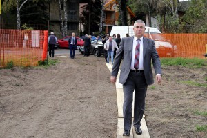 Polaganje kamen temeljca za Dom kulture Mađara na Paliću