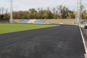 Radovi na stadionu - 98. dan