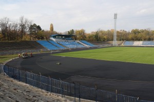 Radovi na stadionu - 98. dan