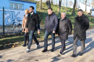 Obilazak završenih radova na stadionu