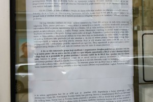 Geodetski zavod / katastar nepokretnosti u štrajku