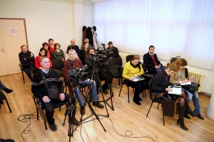 Konferencija za medije Samostalnog sindikata Subotice povodom IMK "29. novembar"