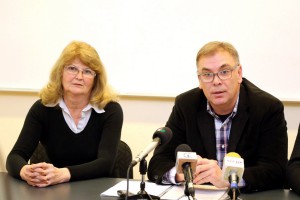 Konferencija za medije Samostalnog sindikata Subotice povodom IMK "29. novembar"