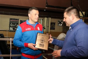 Donacija Bokserskog saveza Srbije Bokserskom klubu "Spartak"