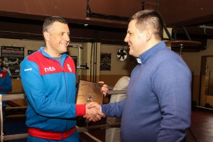 Donacija Bokserskog saveza Srbije Bokserskom klubu "Spartak"