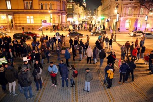 Protest "#1od5miliona" u Subotici