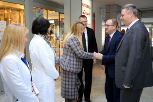 Obilazak Odeljenja za radiologiju i puštanje u rad novog CT aparata