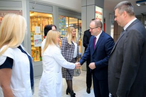 Obilazak Odeljenja za radiologiju i puštanje u rad novog CT aparata