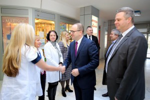 Obilazak Odeljenja za radiologiju i puštanje u rad novog CT aparata