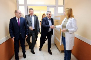 Obilazak Odeljenja za radiologiju i puštanje u rad novog CT aparata
