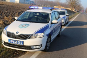 Uviđaj saobraćajne nezgode na zaobilaznom putu Subotica - petlja "Sever"