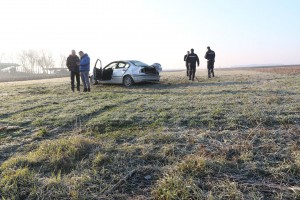 Uviđaj saobraćajne nezgode na zaobilaznom putu Subotica - petlja "Sever"