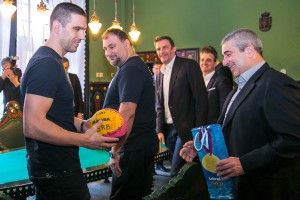 Prijem za predstavnike Vaterpolo saveza i reprezentacije Srbije