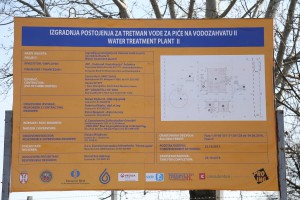 Obilazak radova na gradilištu Vodozahvata II (Fabrika vode)