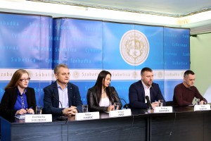 Konferencija za medije povodom rekonstrukcije dela ulice Maksima Gorkog