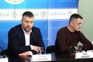 Konferencija za medije povodom rekonstrukcije dela ulice Maksima Gorkog