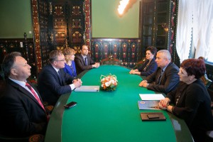 Sastanak gradonačelnika Labana i pokrajinskog sekretara za obrazovanje  i nacionalne manjine Mihalja Njilaša