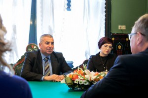 Sastanak gradonačelnika Labana i pokrajinskog sekretara za obrazovanje  i nacionalne manjine Mihalja Njilaša